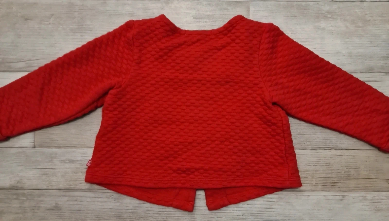 OBAÏBI spijkerrok + bijpassend rood vest – 12 maanden / 74 cm – photo 12